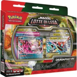 Pokemon - Mazzo Lotte di Lega Dragpult EX